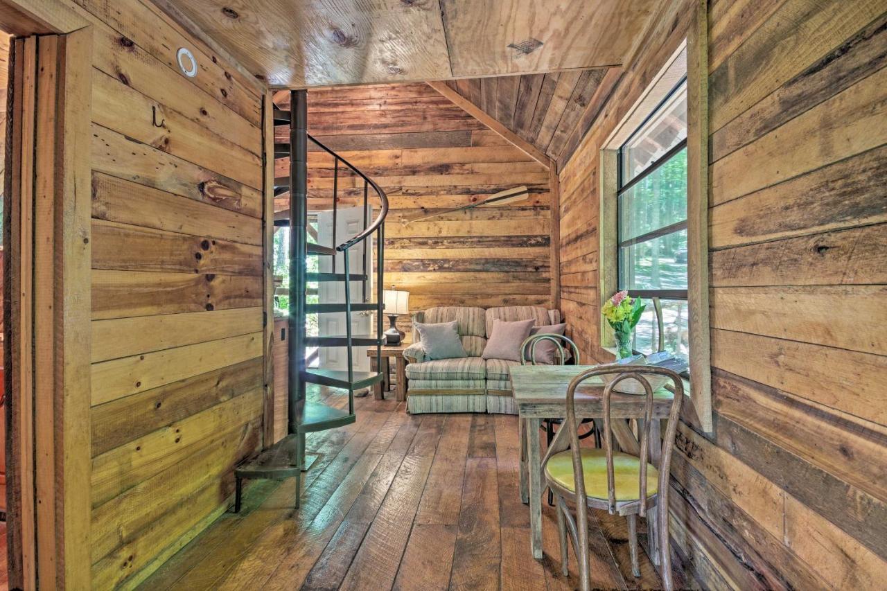 Creekside Cabin With Deck In Pisgah Forest! Barnardsville Luaran gambar