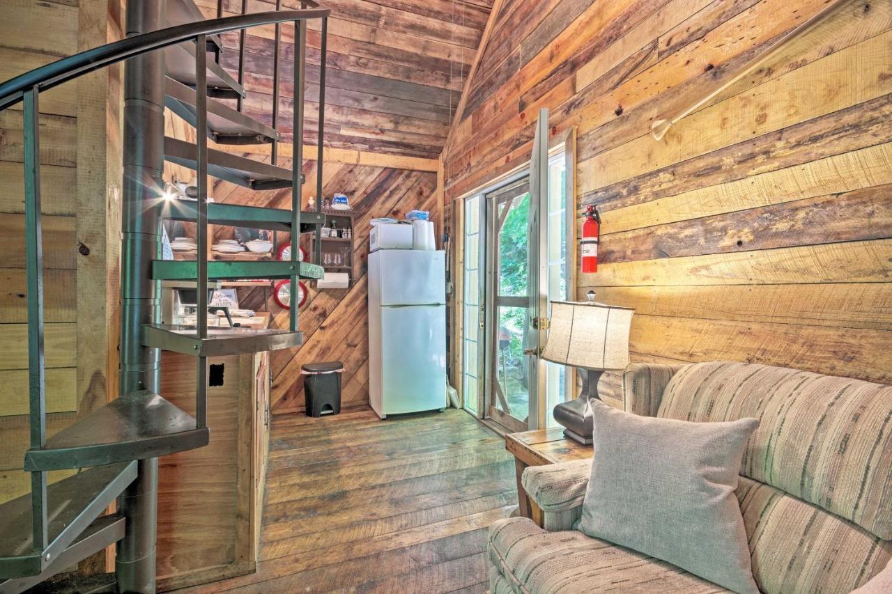 Creekside Cabin With Deck In Pisgah Forest! Barnardsville Luaran gambar