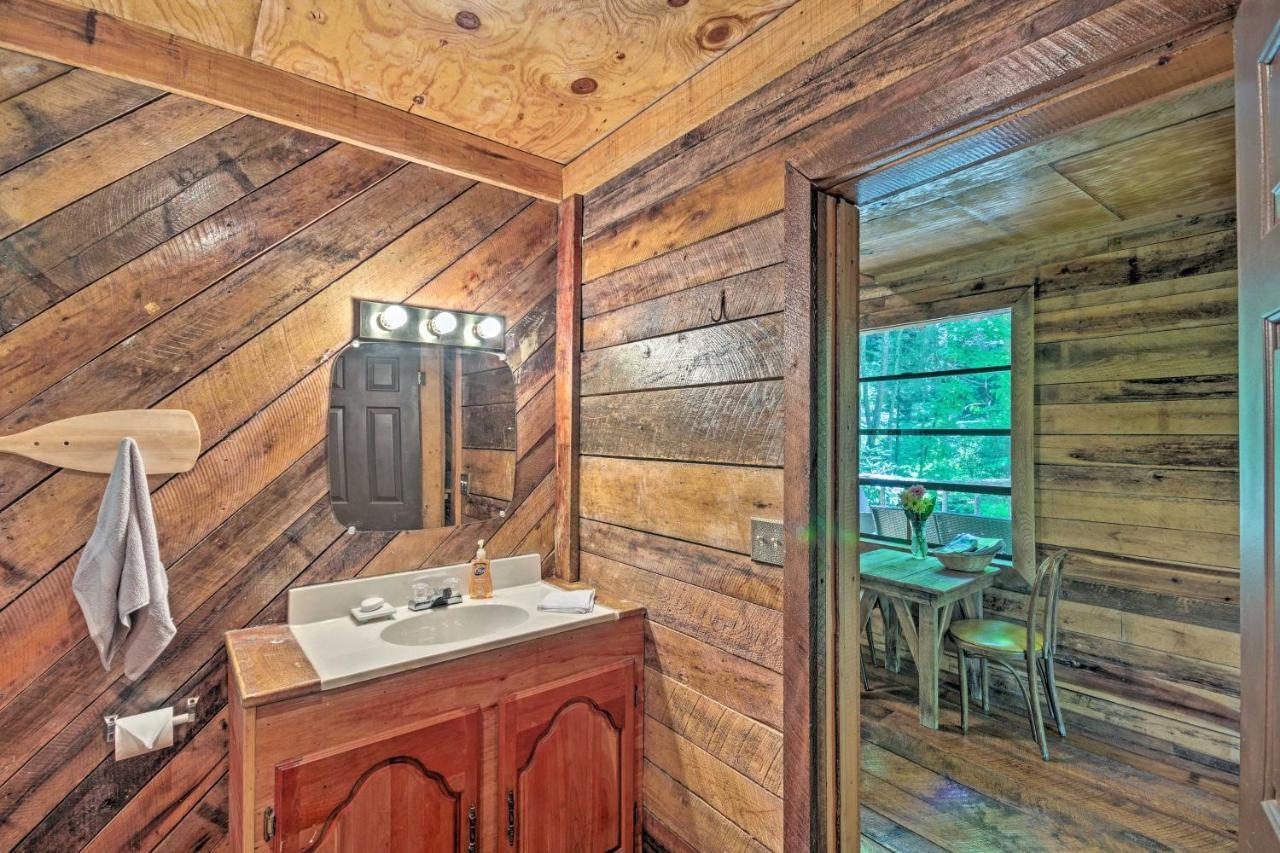 Creekside Cabin With Deck In Pisgah Forest! Barnardsville Luaran gambar