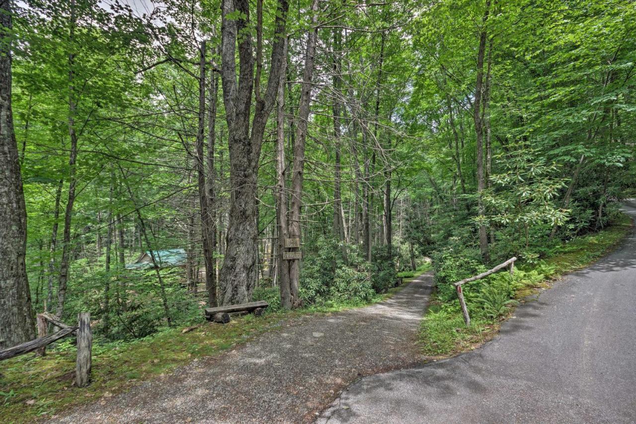 Creekside Cabin With Deck In Pisgah Forest! Barnardsville Luaran gambar