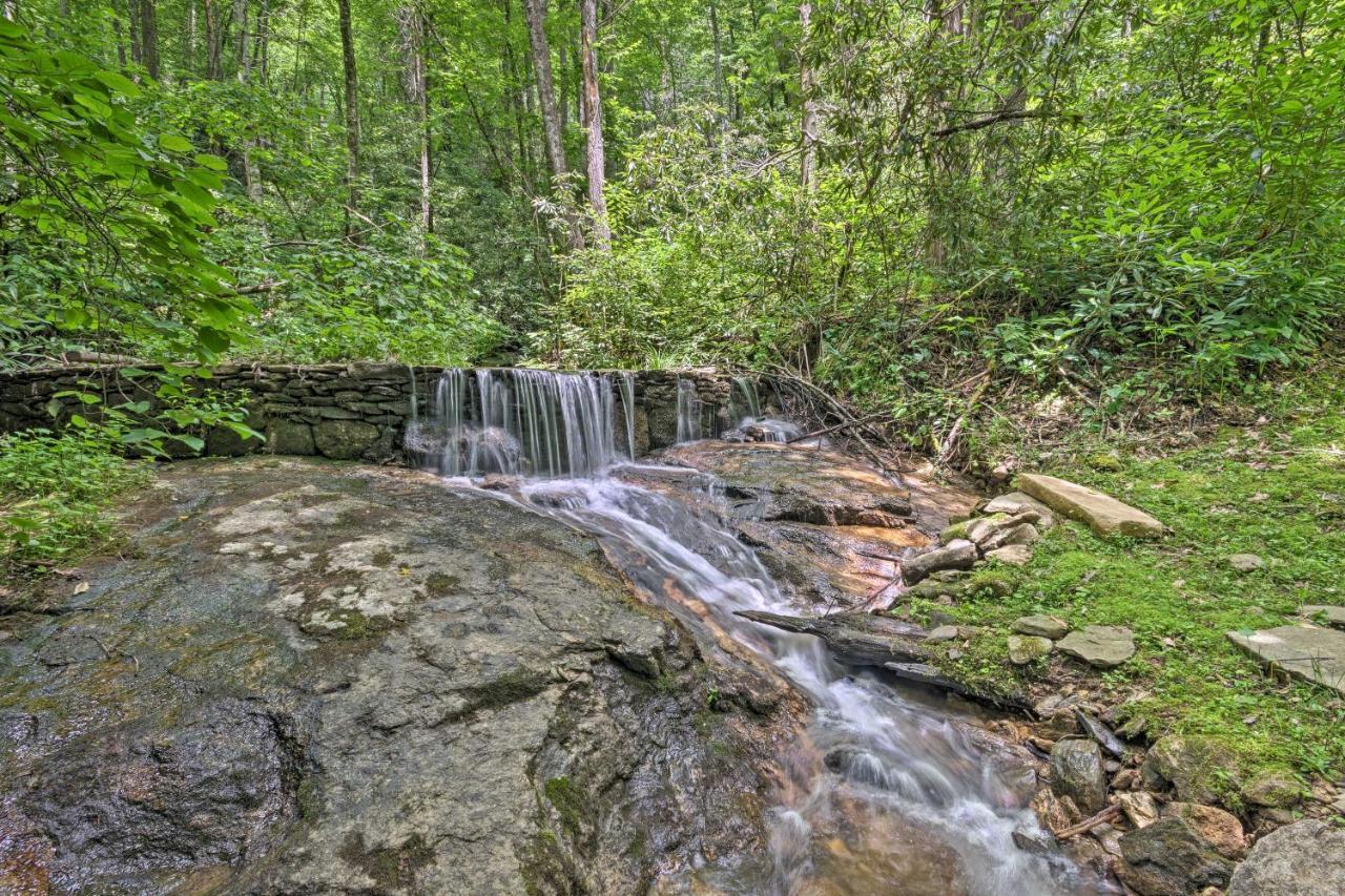 Creekside Cabin With Deck In Pisgah Forest! Barnardsville Luaran gambar