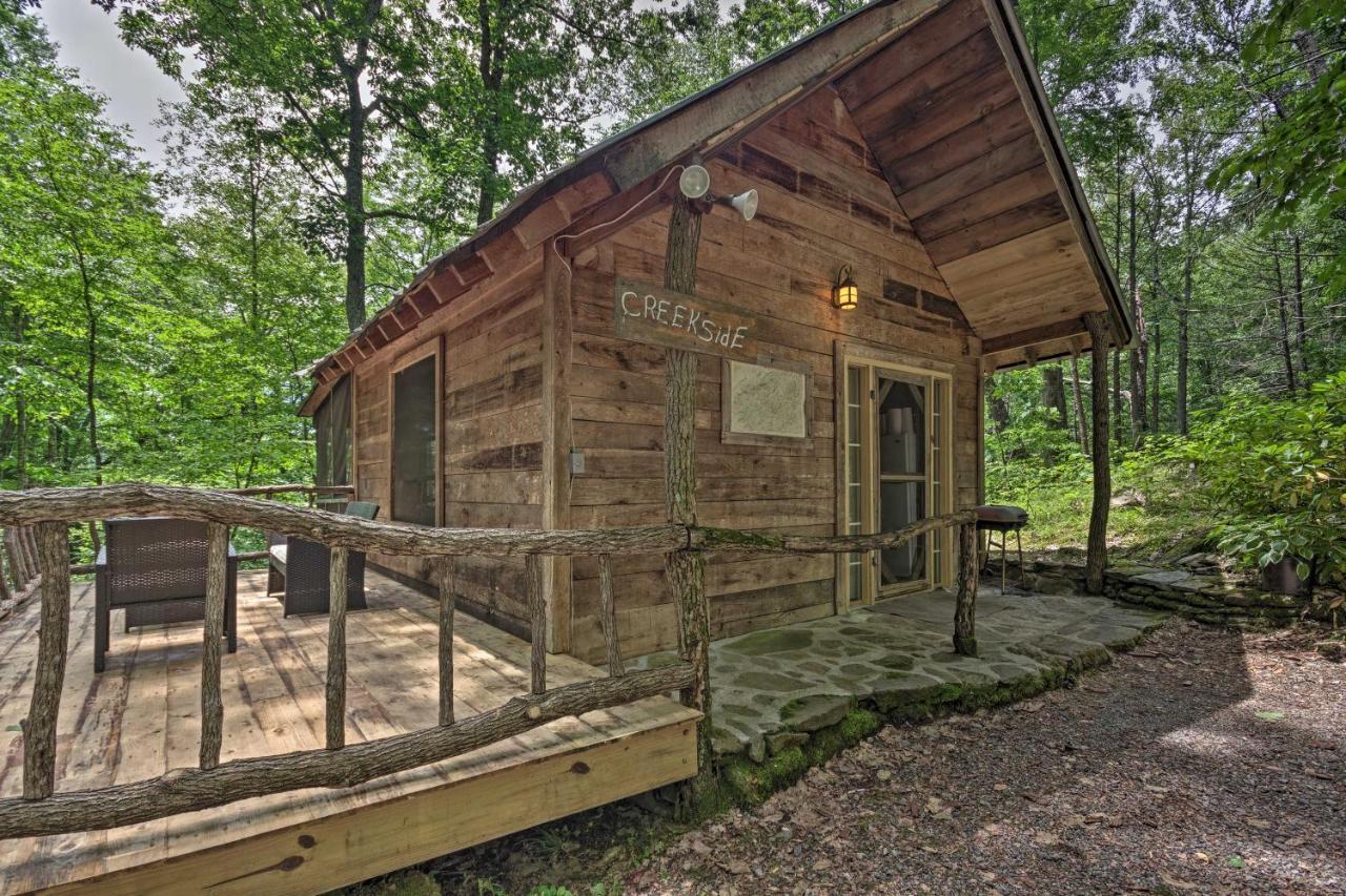 Creekside Cabin With Deck In Pisgah Forest! Barnardsville Luaran gambar